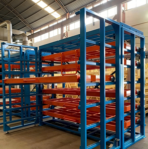 Endüstriyel Ağır Hizmet Tipi Manuel Kontrollü Metal Sac Rafları, Depo Endüstriyel Kullanımı için Özel Drive-In Palet Depolama Rafları - Product Image 6