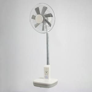 Ventilateur sur pied électrique domestique grande capacité 16 pouces, batterie au lithium, recharge solaire DC, musique numérique, ventilateurs <span class=keywords><strong>tour</strong></span> sur pied – Offre Spéciale - Product Image 2