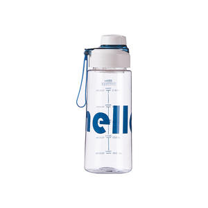 Portatile 650ml in plastica per sport borraccia estiva 600ml <span class=keywords><strong>con</strong></span> bottiglia di vetro da 800ml tazza per bambini <span class=keywords><strong>con</strong></span> supporto per <span class=keywords><strong>corda</strong></span> - Product Image 4