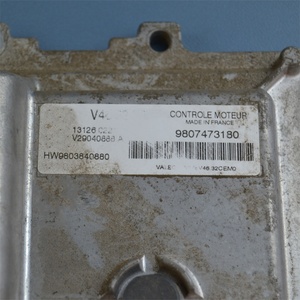 Placa <span class=keywords><strong>de</strong></span> ordenador <span class=keywords><strong>de</strong></span> motor C Elysee usada, Unidad <span class=keywords><strong>de</strong></span> Control ECM 9807473180, desmontaje <span class=keywords><strong>de</strong></span> coche <span class=keywords><strong>de</strong></span> <span class=keywords><strong>segunda</strong></span> <span class=keywords><strong>mano</strong></span> para Módulo <span class=keywords><strong>de</strong></span> Control PCM C4L 408 2008 - Product Image 2