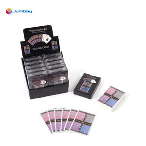 การ์ดเล่นคาสิโนในกล่องแสดงผลงานตามสั่งบัตรเล่นโป๊กเกอร์กระดาษพิเศษของขวัญโฆษณาคุณภาพสูง - Product Image 3