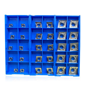 Pastilhas de Metal Duro CCGT091304-AK de Alta Resistência ao Desgaste para Ferramentas de Torneamento CNC com Revestimento CVD OEM Personalizável - Product Image 4