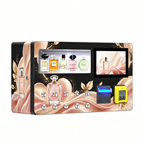 Mesin Semprot Parfum Layar Digital 10.1" Terpasang di Dinding 100ml Pintar untuk Dispenser Aroma