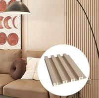 Panneau mural décoratif en bois, panneau de fond moderne, panneau mural décoratif en PVC WPC pour la décoration de chambre à coucher