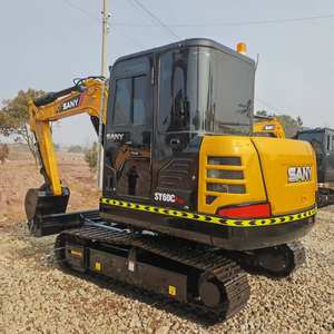 Venta Nueva Excavadora Hidráulica Pequeña Sany 60Cpro Fabricada en China, Miniexcavadora Usada Sany 55 60Cpro - Product Image 3