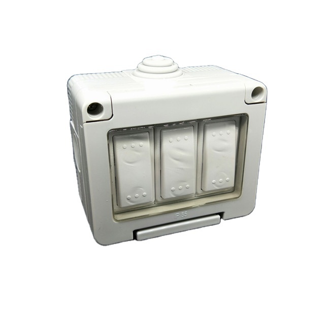 IP55 3GANG 1WAY 2WAY Weatherproof Switch Waterproof Switch