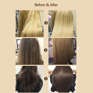 Crema Trattamento Capelli Magica Istantanea 5 Secondi con Olio di Argan <span class=keywords><strong>e</strong></span> Cheratina, Idratante, Nutriente, Riparatrice per Capelli Danneggiati, Morbidi <span class=keywords><strong>e</strong></span> Lisci - Product Image 5