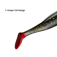 Offre spéciale TPR matériel 5cm/6.5cm/8cm/10cm/12cm doux ver appât leurre de pêche
