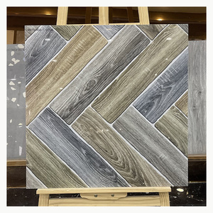 <span class=keywords><strong>Carrelage</strong></span> en porcelaine 600x600mm, motif bois massif moderne, carreaux pour salon - Product Image 3