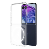 Étui magnétique transparent hybride PC TPU pour Motorola Razr 2024 50 étui de téléphone portable Ultra Ultra protecteur