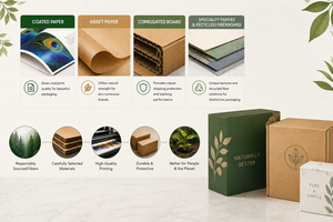 Small Wholesale Cardboard Folding Mailing <b>Boxes</b> with Customized Branding Eco-Friendly Kraft Paper Gift Box for Luxury Cosmetic - Product Image 2