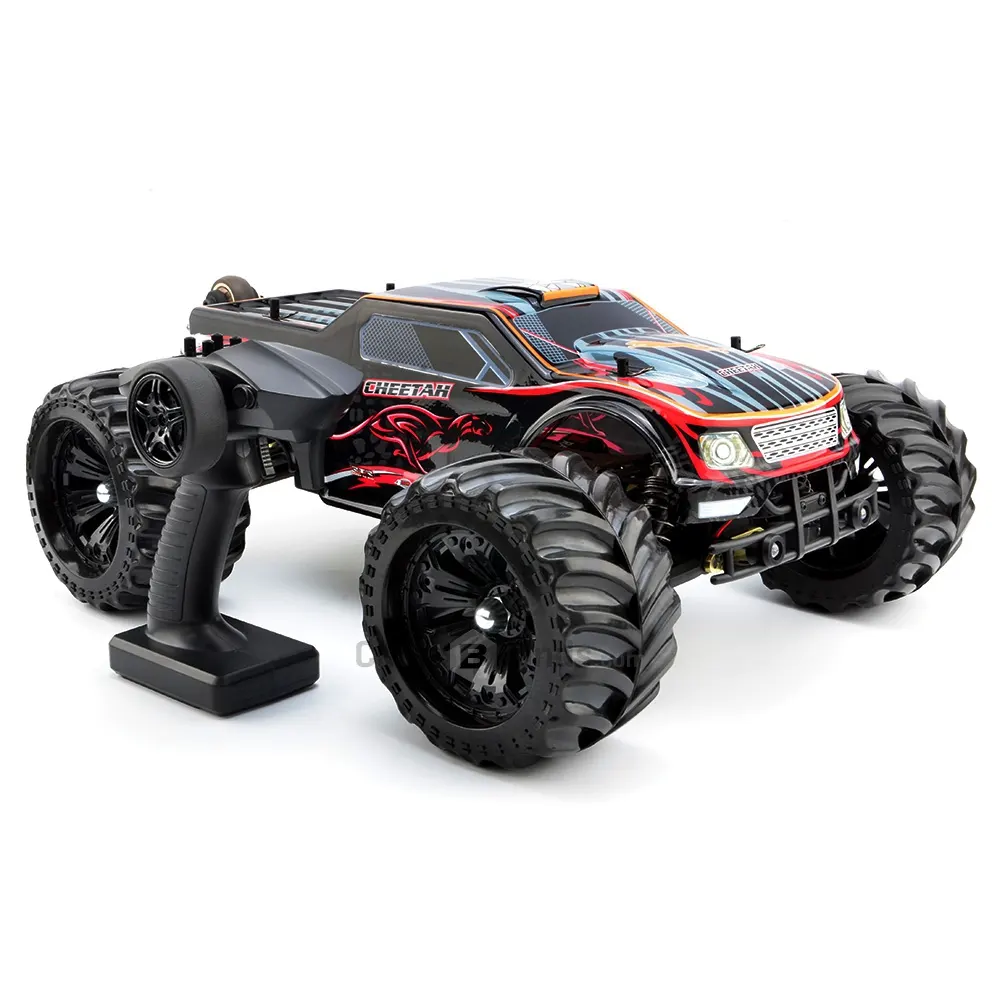 새로운 도착 JLB 2.4G 치타 4WD 1/10 80 km/h RC 브러시리스 레이싱 카 RTR 고속 자동차 몬스터 트럭 오프로드 차량