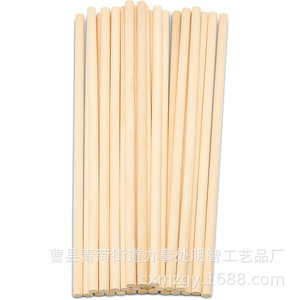 แท่งไม้โอ๊คกลม งานแฮนด์เมด สำหรับงาน DIY ขนาดมาตรฐาน เจาะได้ - Product Image 3