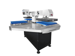 Máquinas de Prensa de <span class=keywords><strong>Calor</strong></span> Neumáticas Automáticas Rotativas Tipo Carrusel TZ-4050-2 de 40x50 cm <span class=keywords><strong>y</strong></span> 4 Estaciones con 2 Cabezales de Calentamiento - Product Image 6