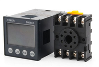 Relais temporisé numérique à double cycle 24V 220V AC/DC, minuterie à retard réglable, interrupteur de synchronisation multimode avec fonction pause et réinitialisation pour contrôle industriel