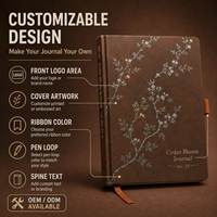 Carnet A5 personnalisable en PU, couverture rigide texturée, pages vierges, reliure cartonnée, marque-page ruban, attache stylo, pour écriture quotidienne