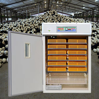 Great Farm 1056 Incubateur d'Œufs Automatique pour Poulets, Canards, Cailles, Oies et Autruches, Éclosoir 220V, Machine d'Incubation et d'Éclosion