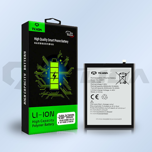 TLIDA Replacement Rechargeable Phone Battery 3.85V Big Capacity Smart Cell Mobile Phone BL-49HT for Tecno Camon 16/pro/CE8