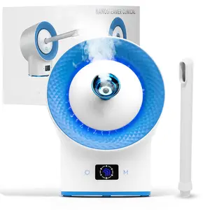 Personal care&beauty appliances smart steam with digital LCD screen nano ionic facial steamer