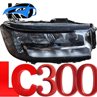 Phare avant d'origine pour Toyota Land Cruiser LC300, phare LED d'occasion authentique avec carte électronique, sans réparation