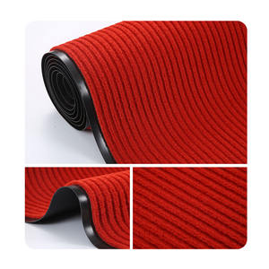 Striscia da esposizione in poliestere personalizzata runner hotel a colori doppio <span class=keywords><strong>tappeto</strong></span> rosso a coste <span class=keywords><strong>per</strong></span> il centro commerciale del <span class=keywords><strong>corridoio</strong></span> - Product Image 2