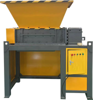 Machine de déchiquetage et de broyage de cartons en papier recyclé à haut taux de recyclage OEM ODM, moteur à double arbre 15 kW, boîte de vitesses DB600