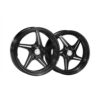 Nouvelles jantes de moto en alliage d'aluminium forgé 6061 légères GT05 compatibles avec les scooters de 150cc à 300cc, roues modifiées