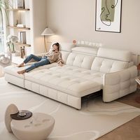 Nouveau canapé-lit moderne de luxe en forme de L canapé coulissant Come Bed Home canapé simple avec rangement pour meubles de salon