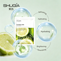 Masque facial au citron Phytoncid, revitalise et repulpe la peau, hydratation intense, booste l'éclat de la peau, OEM disponible