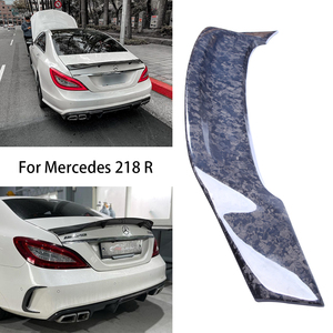 สปอยเลอร์หลังคาร์บอนไฟเบอร์ทรง R สำหรับรถยนต์ CLS C218 W218 ปี 2011-2019 - Product Image 2