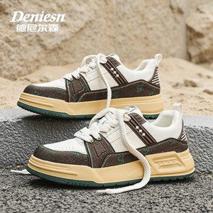 2026 New Style Shoes Sophisticated Style College-Age Fashion Thick-soled Shoes Low Top Lightweight Trendy Casual <b>Sneakers</b> - Product Image 1