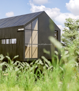 Maisons modulaires préfabriquées de 2 étages avec terrasse Maisons de vacances Maisons de vacances Maison préfabriquée de 3 chambres et salon Maison de jardin - Product Image 2