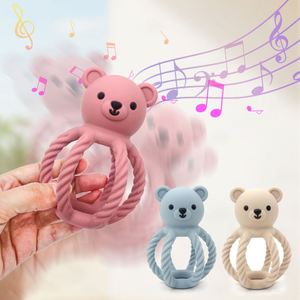 Nouveaux jouets sensoriels pour enfants autistes, jouets de dentition en silicone sans BPA pour bébés - Product Image 1