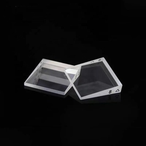 Prisma de Cunha de Sílica Fundida de Quartzo com Vidro Óptico Personalizado pelo Fabricante com Revestimento AR - Product Image 2