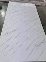 1.22*2.44M Papan UV PVC Lembaran Marmer Panel Dinding WPC untuk Dekorasi Interior