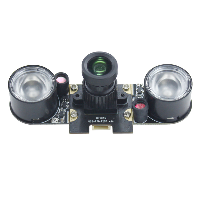 USB 1MP 720P Raspberry Pi Camera Module with IR and LEDs