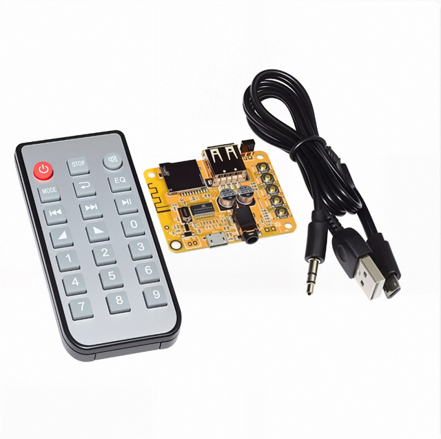 DIY 4.2 Audio Receiver Box APE FLAC MP3 WAV Decoding Board Radio Phone APP Support TF USB Receiver Module