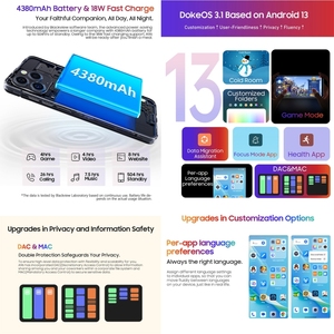 Anteprima Mondiale Blackview <span class=keywords><strong>A96</strong></span> 8GB+256GB, Impronta Digitale Laterale, Schermo 6.5 Pollici, Android 13, Mediatek Helio G99, NFC, Telefono Cellulare Blackview <span class=keywords><strong>A96</strong></span> - Product Image 5