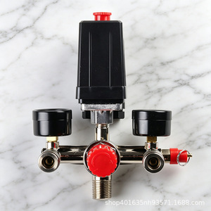 Válvula Reguladora de Presión para Compresor de Aire ZY con Manómetros y Conectores para Uso Industrial - Product Image 4