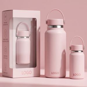 Custom logo 18oz 32oz 40oz Stainless Steel Sports <b>Water</b> <b>Bottles</b> Vacuum Insulated Flask Powder Coated Thermal <b>Water</b> Drink <b>Bottle</b> - Product Image 1