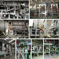 Machine à papier kraft haute vitesse, usine de recyclage du carton, ligne de production de papier test liner
