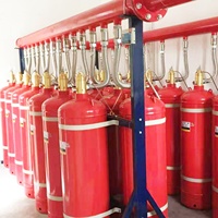 Vente directe d'usine FM200 HFC227ea 70L 90L 100L 120L 150L 180L Extincteur automatique Système de suppression d'incendie FM200