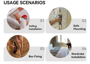 2025 nouveau modèle 16GA Brad pistolet à clous avec réglage de la pression d'air T50 <span class=keywords><strong>cloueur</strong></span> pour l'assemblage de meubles d'ameublement - Product Image 5