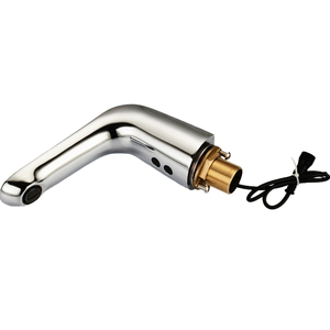 HY-166A Modern <span class=keywords><strong>Automatic</strong></span> <span class=keywords><strong>Sensor</strong></span> Deck Bacia Torneiras None Handle Brass Water Tap para banheiro e cozinha Single Hole Mount - Product Image 4