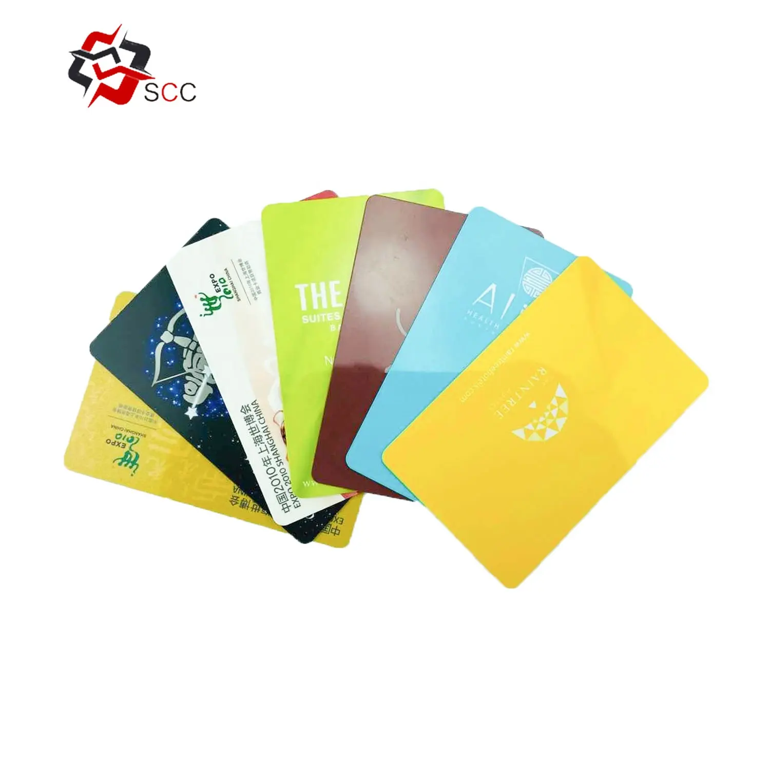 NFC kartvizit MF Des yangın R4 kartı 13.56MHz PVC RFID kartlar