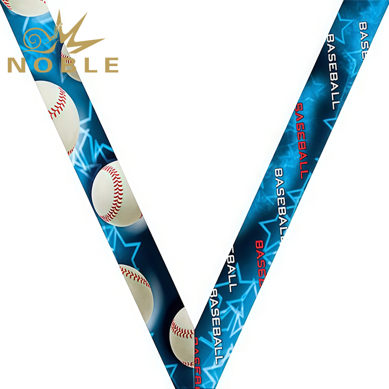 2025 Sateen Neck Ribbon Custom Champion Marathon Gymnastics Medal Ribbons Lanyards Image 3
