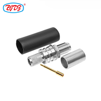 Reverse Polarity SMA Female Jack for LMR240 H155 RG59 RG8X RF Coaxial Cable Connector 0-6GHz