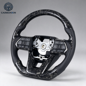 Volant personnalisé en fibre de carbone avec LED pour Toyota Land Cruiser LC200 LC300 Prado 120 150 200 LC79 LC70 LC76 FJ70 FJ200 4Runner - Product Image 6