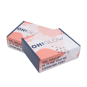 eco friendly cardboard shipping paper box custom underwear cosmetic clothing box packaging