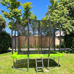Trampoline rectangulaire Zoshine avec tapis de saut et coussin de protection en PVC, ressorts haute intensité pour adultes et enfants, jeu en plein air - Product Image 3